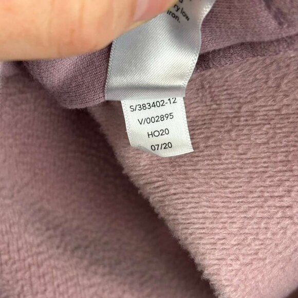 Athleta Women's Medium Mauve Asymmetrical Zip Pullover Sweatshirt Long Sleeve - Picture 8 of 15